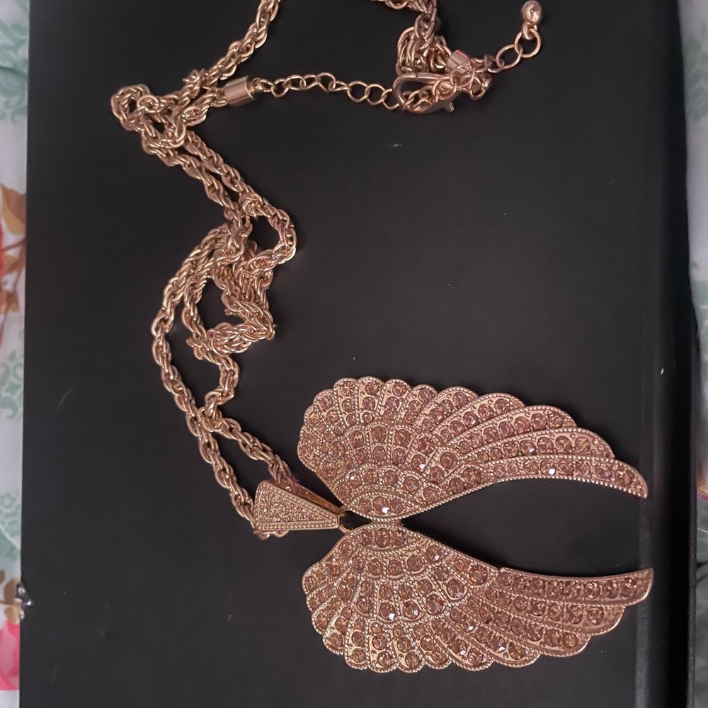 Angel wings necklace from JTV
